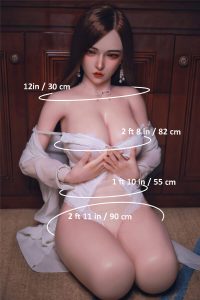JYDoll 110cm/3ft7 G-cup Silicone Sex Doll Torso – Icey at rosemarydoll