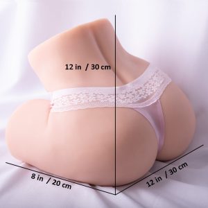 FJDoll 30cm/12in 33LB TPE Big Ass Masturbator at rosemarydoll