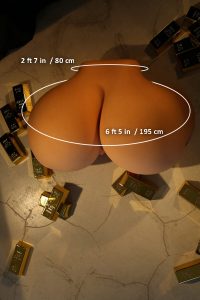 Climax 32.5cm1ft1 83.8LB TPE Big Ass Masturbator at rosemarydoll