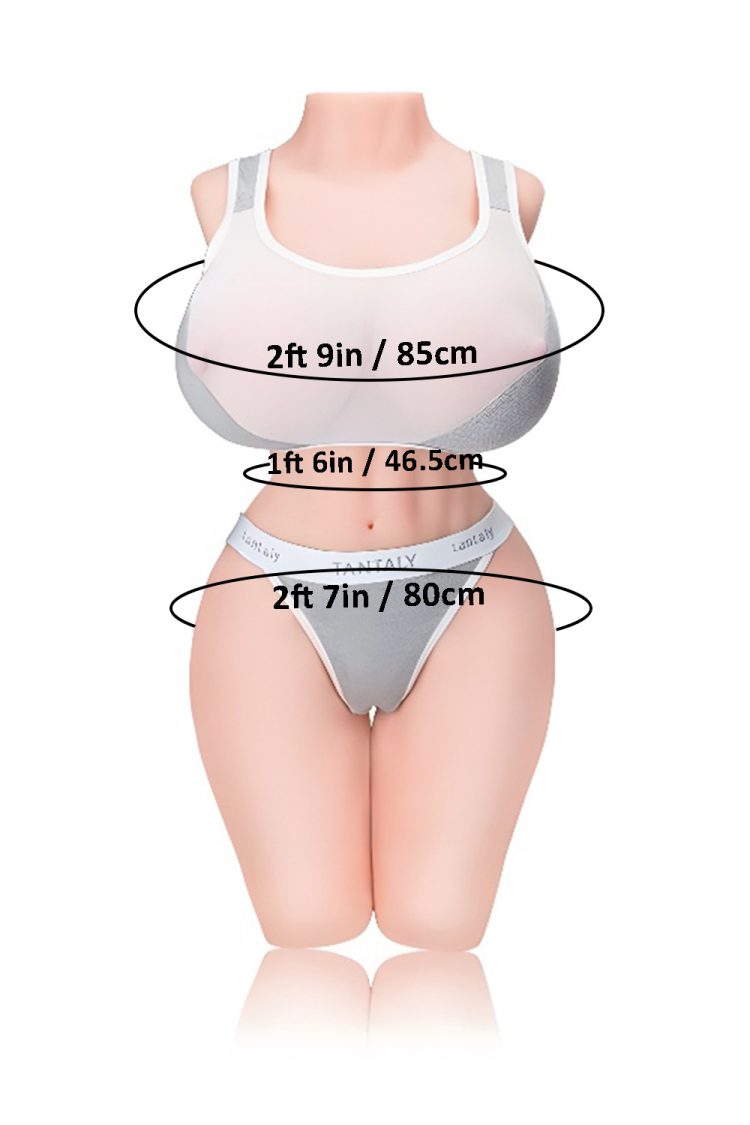 Tantaly 72cm/2ft4 L-cup TPE Sex Doll Torso – Monica at rosemarydoll