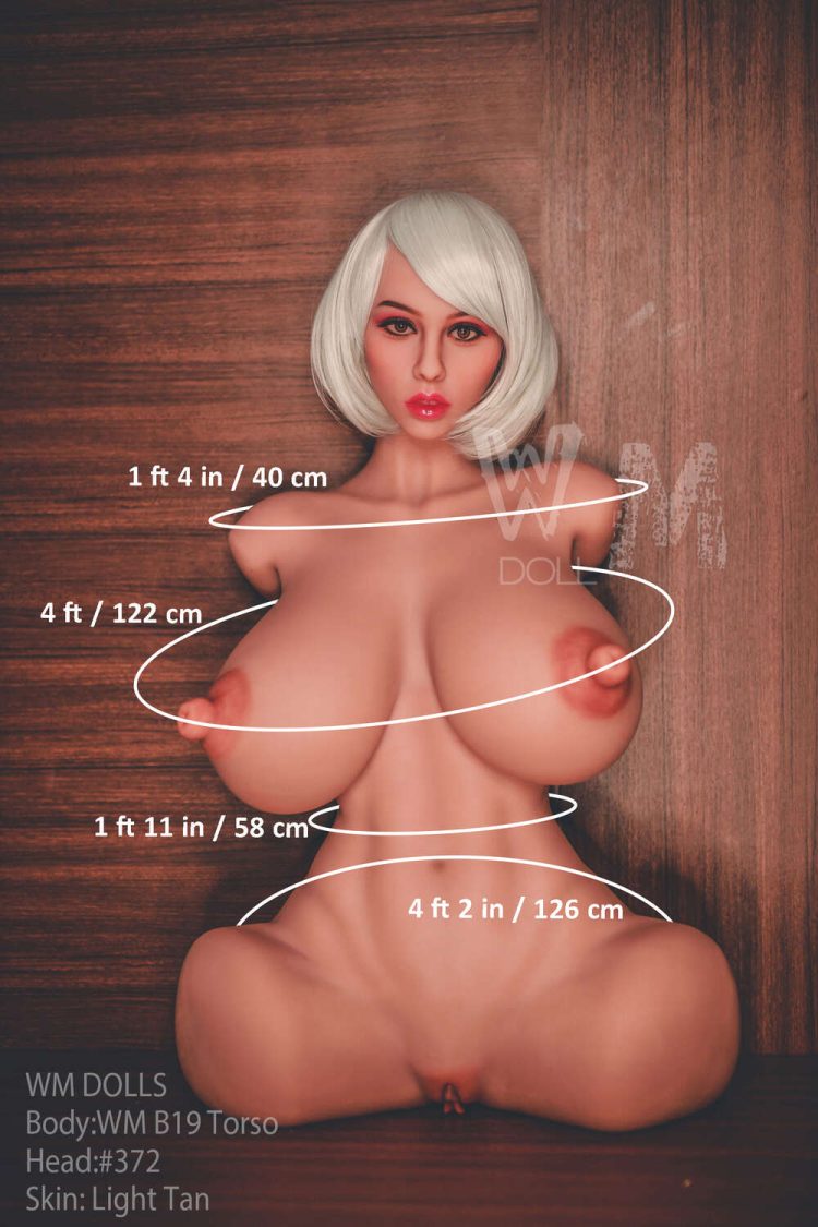 WM 87cm/2ft10 Huge Breast TPE Sex Doll Torso – Maelia at rosemarydoll