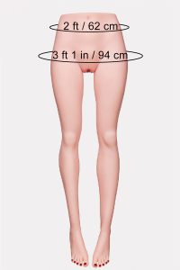 Sigafun 106cm/3ft5 48.5LB TPE Sex Doll Legs at rosemarydoll