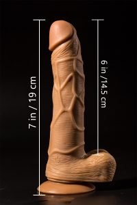 Qita 14.5cm/6in 0.62LB TPE Torso Dildo at rosemarydoll