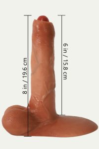 WanYi 15.8cm/6in 1.01LB Silicone Dildo at rosemarydoll