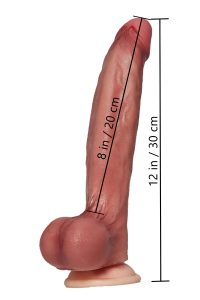 Sigafun 20cm/8in 1.1LB Silicone Torso Dildo at rosemarydoll