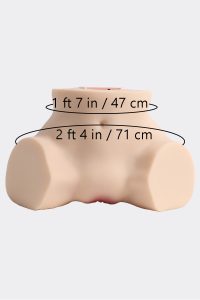 WanYi 21cm/8in 8.8LB TPE Big Ass Masturbator at rosemarydoll