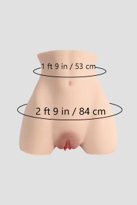 WanYi 33cm/1ft1 18.5LB TPE Big Ass Masturbator at rosemarydoll