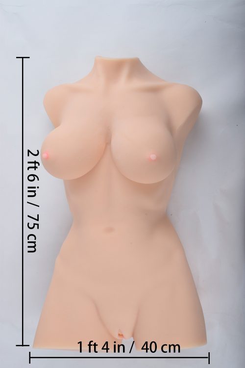 AiYuan 75cm2ft6 50LB TPE Life-size Sex Doll Torso at rosemarydoll