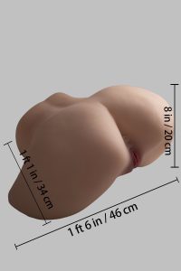 AiYuan 34cm/1ft1 27.5LB TPE Big Ass Masturbator at rosemarydoll