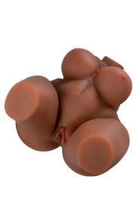 42cm/1ft5 25.3LB TPE BBW Sex Doll Torso – Alma (Brown Skin) at rosemarydoll