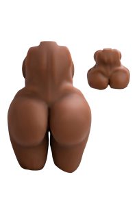 42cm/1ft5 25.3LB TPE BBW Sex Doll Torso – Alma (Brown Skin) at rosemarydoll