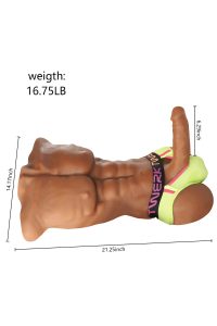 54cm/1ft9 16.75LB Male TPE Sex Doll Torso – Daniel at rosemarydoll
