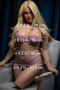 Starpery 105cm/3ft5 F-cup Silicone Head Sex Doll Torso – Rozanne at rosemarydoll