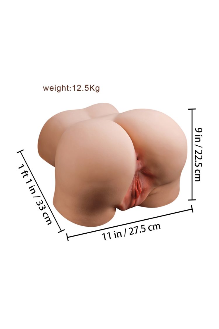 33cm/1ft1 27.5LB TPE Big Ass Masturbator – Sophia (Vibrating & Sucking) at rosemarytorso