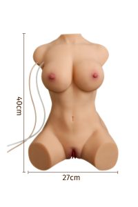 40cm/1ft4 15.4LB TPE Life-size Sex Doll Torso – Merida (Vibrating & Sucking) at rosemarytorso